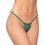 Milena By Paris Γυναικείο Sexy String με Δαντέλα Κυπαρισσί 6525