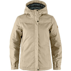 Fjallraven Stina Γυναικείο Μπουφάν Χειμωνιάτικο Softshell Μακρύ Μπεζ 14500170-118