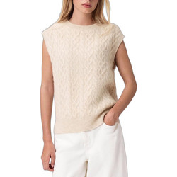 AllSaints Γυναικεία Πλεκτή Μπλούζα Εκρού W060KD