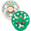 BIBS Studio Colour Πιπίλες Καουτσούκ 6-18m Polka Petal Cactus 2τμχ