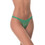 Milena By Paris Γυναικείο Sexy String με Δαντέλα Πράσινο 7677