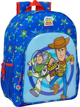 Safta Toy Story Good Vibes Σχολική Τσάντα Πλάτης Νηπιαγωγείου Μπλε S4313604