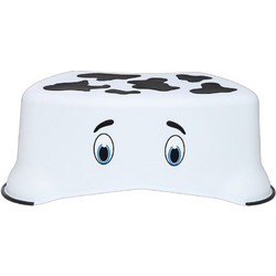 My Carry Potty Cow Βοηθητικό Σκαλοπάτι Μπάνιου Πλαστικό Αντιολισθητικό Λευκό MLSS-CO