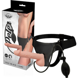 Harness Attraction Peter Harness Strap On με Dildo 18cm Flesh D-224115