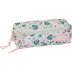 Safta Minnie Mouse Minty Κασετίνα Βαρελάκι με 3 Θήκες Πολύχρωμη S4313546