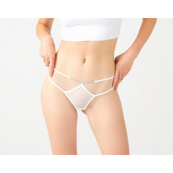Cottonhill Γυναικείο Sexy String Λευκό CH6142