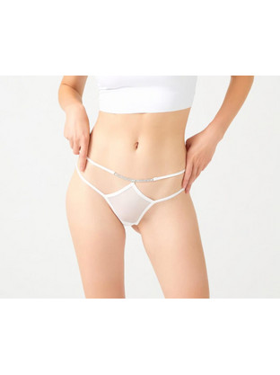 Cottonhill Γυναικείο Sexy String Λευκό CH6142