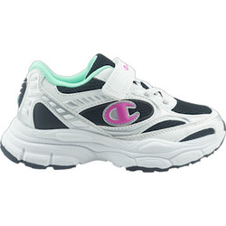 Champion Παιδικά Sneakers Λευκά Μαύρα Βεραμάν S32807-KK014