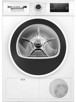 Bosch Serie 4 WTH85208II Στεγνωτήριο Ρούχων με Αντλία Θερμότητας