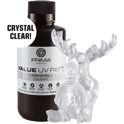Prima Creator Value UV Curable Ρητίνη 3D Printer Crystal Transparent 500gr