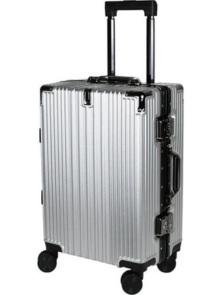 Colorlife 7955 Βαλίτσα Καμπίνας 55x34x23cm με 4 Ρόδες Γκρι