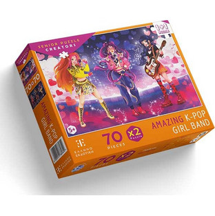 Παιδικό Puzzle Ελληνοεκδοτική Amazing K- Pop Girl Band 2x70 Κομμάτια