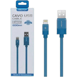 Newtop CU17 USB-A to Lightning Cable Blue