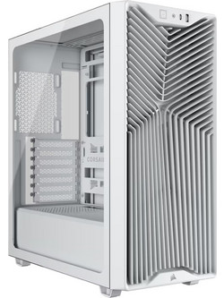 Corsair 3200D RS White Midi Tower Κουτί Υπολογιστή με Πλαϊνό Παράθυρο