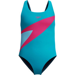 Speedo Αθλητικό Παιδικό Μαγιό Ολόσωμο για Κορίτσι Τιρκουάζ Φούξια 8-A000205002