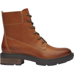 Timberland Brimfield Γυναικεία Αρβυλάκια Δερμάτινα Καφέ με Χοντρό Χαμηλό Τακούνι TB0A43AXEM4