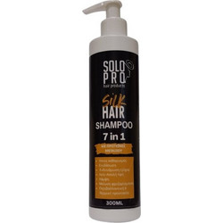 Solo Pro Silk 7 in 1 Σαμπουάν Κερατίνης για Επανόρθωση για Ξηρά Ταλαιπωρημένα & Βαμμένα Μαλλιά 300ml