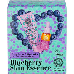 Natura Siberica Blueberry Siberica Anti-Ox Wild Blueberry Cream-To-Foam Face Cleanser 100ml + Wild Blueberry Renewing Face Serum 30ml