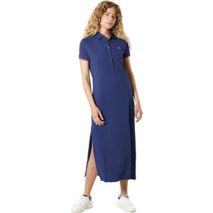 U.S. Polo Assn. Midi Καλοκαιρινό Καθημερινό Μπλουζοφόρεμα Navy Μπλε US43318004-177 U.S. Polo Assn. Midi Καλοκαιρινό Καθημερινό Μπλουζοφόρεμα Navy Μπλε US43318004-177