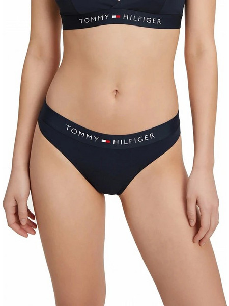Tommy Hilfiger Bikini Brazil Navy Μπλε UW0UW06364-C1G