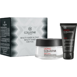Collistar Uomo Energizing Cleansing Face Gel 30ml + Linea Uomo Anti-Wrinkle Revitalizing Cream 50ml
