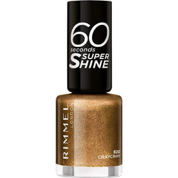 Rimmel 820 Craycray Gloss Βερνίκι Νυχιών Quick Dry 8ml