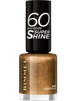 Rimmel 820 Craycray Gloss Βερνίκι Νυχιών Quick Dry 8ml
