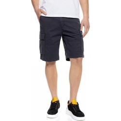 Splendid Ανδρική Βερμούδα Cargo Navy Μπλε 55-221-015