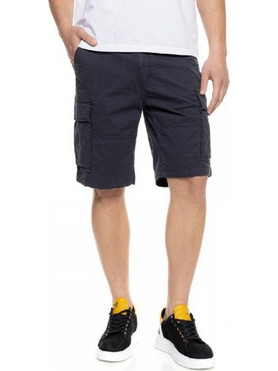 Splendid Ανδρική Βερμούδα Cargo Navy Μπλε 55-221-015
