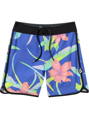 Volcom Scallop Ανδρικό Μαγιό Βερμούδα Floral Royal Blue C2512430-EBL