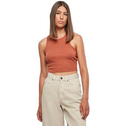 Urban Classics Γυναικείο Καλοκαιρινό Crop Top Ριπ Rusted TB1498-04420