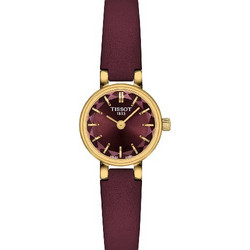 Tissot Γυναικείο Ρολόι με Μπορντό Δερμάτινο Λουράκι T140.009.36.371.00