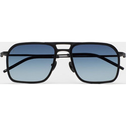 Kaleos MESSER-C001 Ανδρικά Γυαλιά Ηλίου Aviator Κοκάλινα Μπλε με Μπλε Φακό