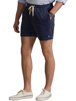 Polo Ralph Lauren Ανδρικό Σορτς Κοτλέ Navy Μπλε 710P08204-001