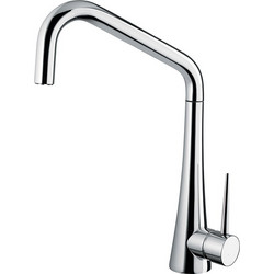 Orabella Element 20104 Μπαταρία Κουζίνας Πάγκου Διπλής Παροχής Ανάμεικτη Inox