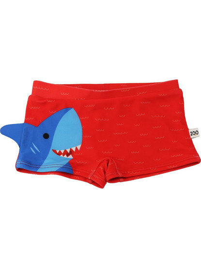 Zoocchini Βρεφικό Μαγιό Boxer για Αγόρι Κόκκινο ZOO12901