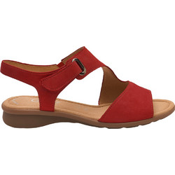 Gabor Γυναικεία Σανδάλια Suede Ανατομικά Κόκκινα 66063-48