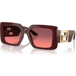 Versace VE4505U 538120 Γυναικεία Γυαλιά Ηλίου Τετράγωνα Κοκάλινα Μπορντό με Ροζ Φακό