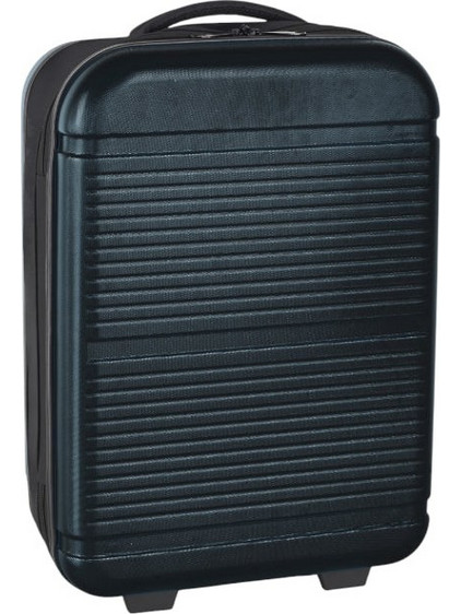 Polo 909016-2000 Βαλίτσα Καμπίνας 54x38x20cm με 2 Ρόδες Μαύρη