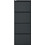 Stewe Home Παπουτσοθήκη Μεταλλική Μαύρη M50xΠ15xΥ136cm STE-003002-V4881