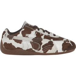Puma Speedcat OG Γυναικεία Sneakers Λευκά Καφέ 406141-01