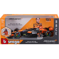 Bburago Mclaren MCL38 Miami Grand Prix 2024 Oscar Piastri