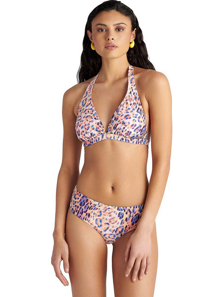 BLU4U Bikini Slip Animal Print Πορτοκαλί Μπλε 26365303-13