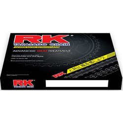 RK Σετ Αλυσίδα Χρυσή & Γρανάζια Κίνησης 48T 15T 525 KRO O-Ring 124 Links για Honda Transalp 650 '00-'07