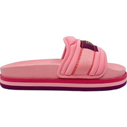 Fila Morro Bay Zeppa Γυναικείες Παντόφλες Καλοκαιρινές Flatforms Αντιολισθητικές Κολυμβητηρίου Ροζ FFW0047-40002