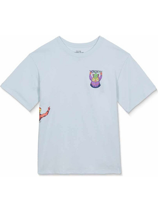 Volcom Παιδικό T-Shirt Κοντομάνικο Γαλάζιο C3512615-LBA