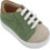 Gorgino Βαπτιστικά Sneakers για Αγόρι Δερμάτινα Ανατομικά Πράσινα Μπεζ 3187