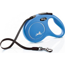 Flexi New Classic Πτυσσόμενο Λουρί Σκύλου έως 12kg 3m Μπλε