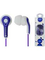 Keeka KA-01 Ακουστικά Ψείρες In-Ear Μπλε Λευκά