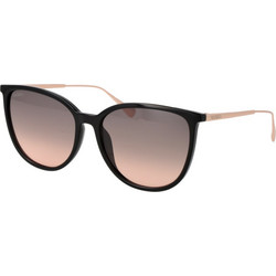 Max & Co MO0078 01B Γυναικεία Γυαλιά Ηλίου Πεταλούδα Χρυσό Μαύρο με Καφέ Φακό